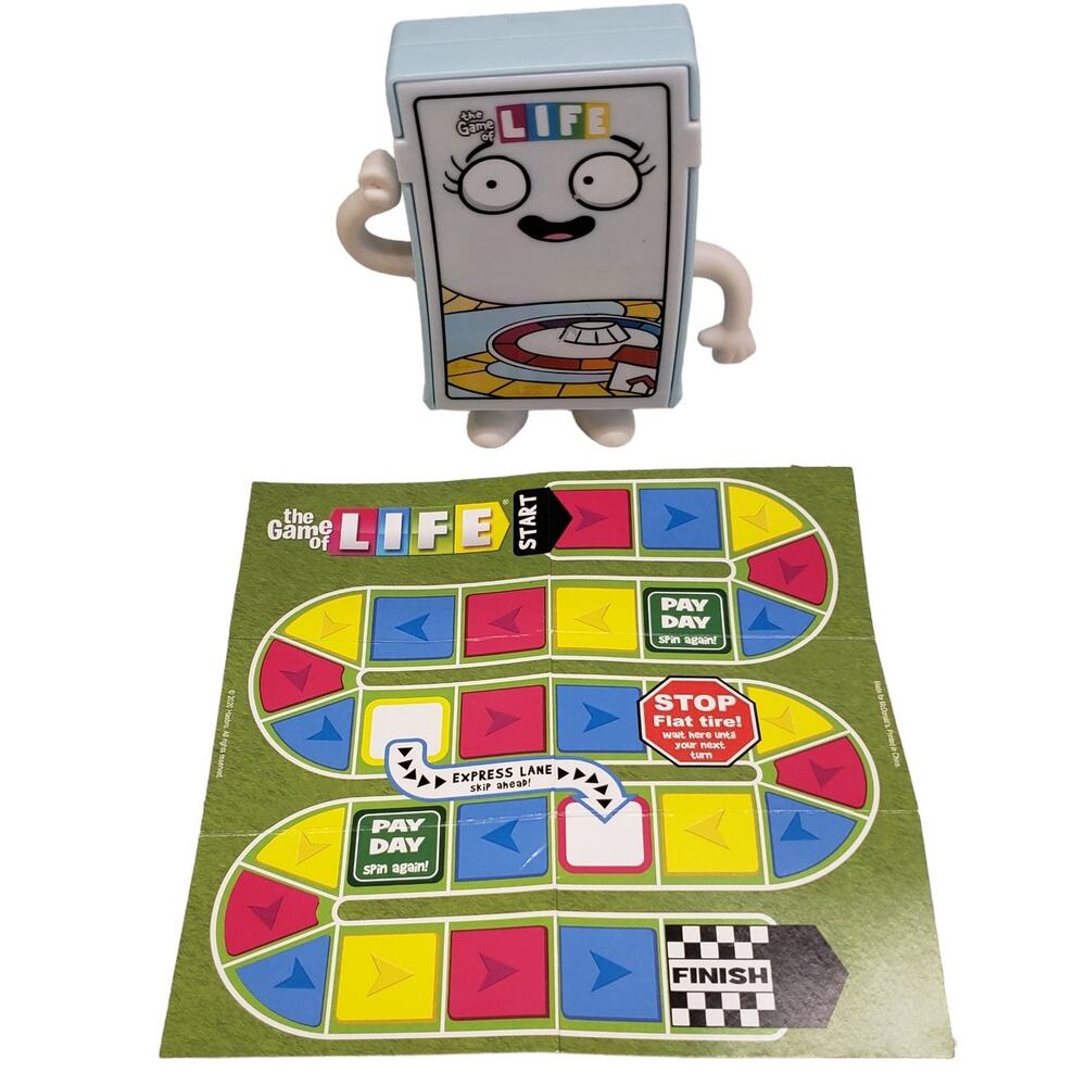 Game of Life McDonalds Happy Meal Toys 2021 Complete Travel Size Game of Life